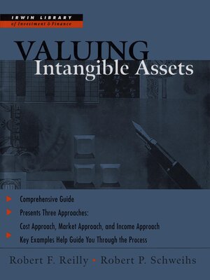 cover image of Valuing Intangible Assets